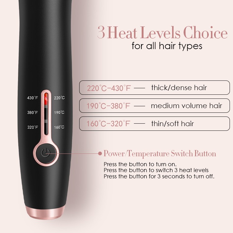 Wholesale Private Label 2 In 1 Hair Straightening And Curling Iron Double PTC Heat Customized Electric Hair Curler