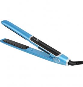 Hot Selling Digital LCD Flat Iron Nano Titanium Plate Dual Voltage Hair Straightener with Private Label