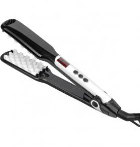 Hot Sale Custom Hair Straightener Private Label Volumizing Fashional Hair Styling Titanium Crimp Hair Iron