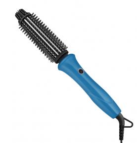 Hair Curling Brush with Tangle-free Comb Bristle for Smooth Curls