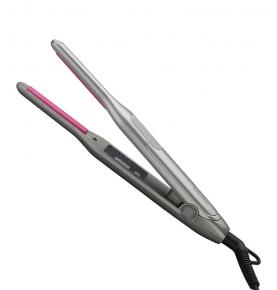 3/10 Inch Ceramic Pencil Flat Iron Mini Hair Straightener Small Flat Iron for Short Hair, Beard and Pixie Cut