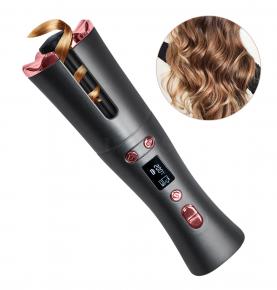 Mini USB Rechargeable Electric Portable Hair Curler Machine Rotating Auto Wireless Cordless Lazy Curling Iron Automatic Hair Curler